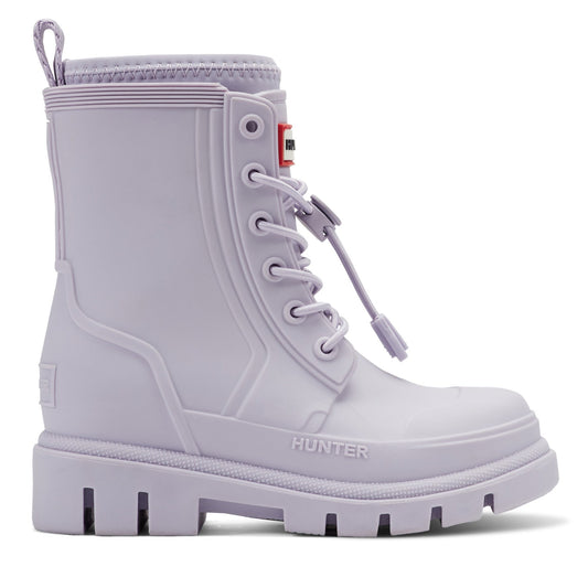Hunter Boots Little Kids Stamp Lace-Up Waterproof Ankle Boots