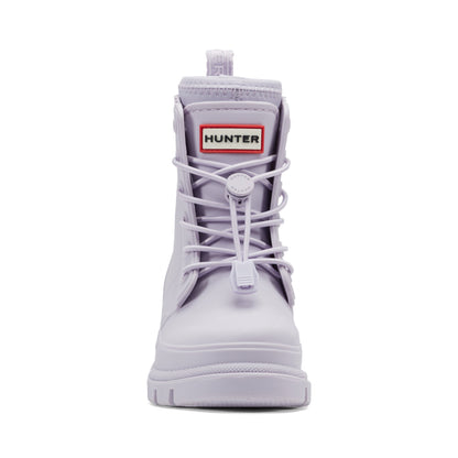 Hunter Boots Little Kids Stamp Lace-Up Waterproof Ankle Boots