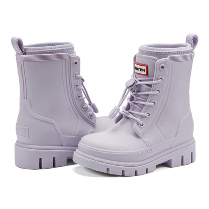 Hunter Boots Little Kids Stamp Lace-Up Waterproof Ankle Boots