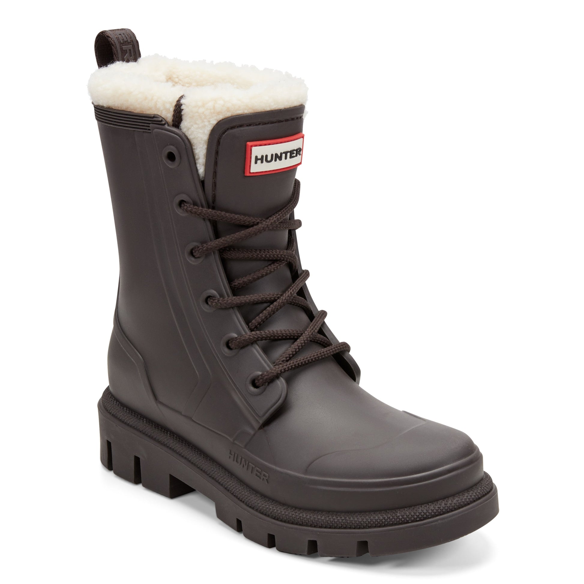 Hunter Boots Diana Insulated Lace-Up Waterproof Booties