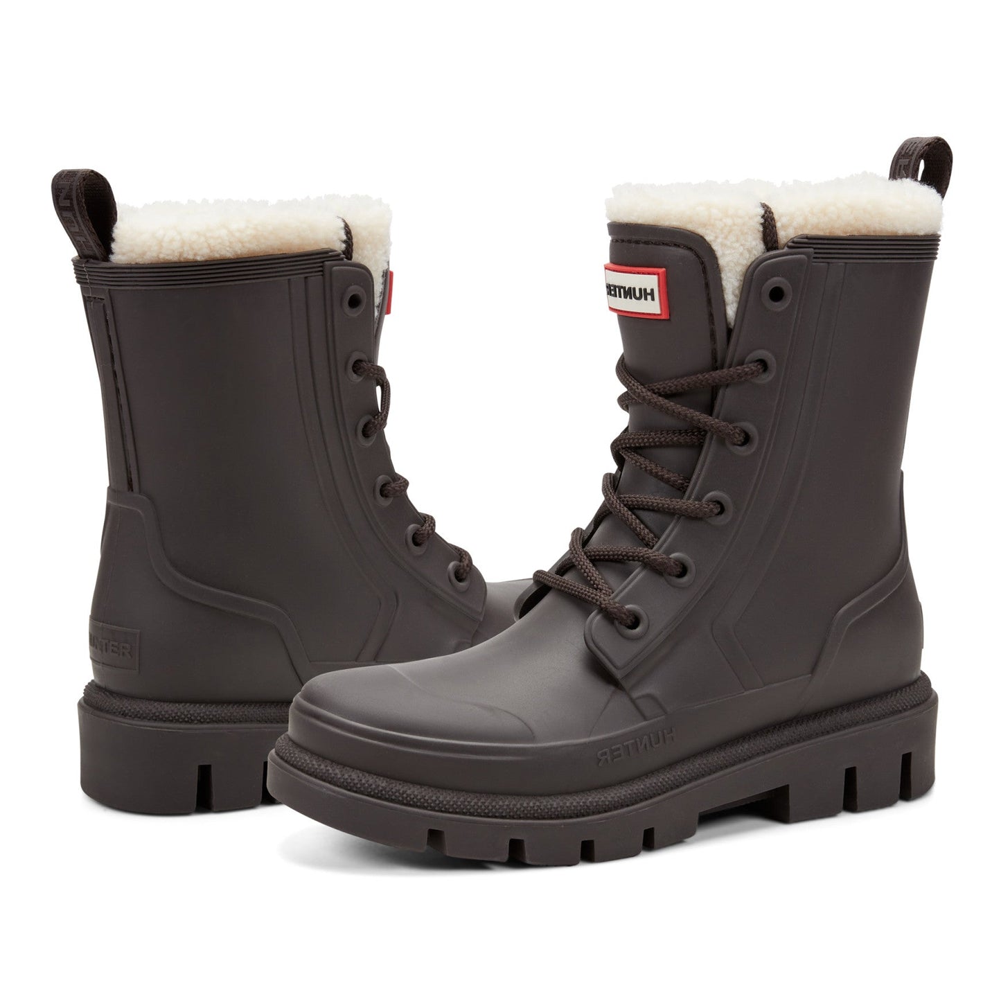 Hunter Boots Diana Insulated Lace-Up Waterproof Booties
