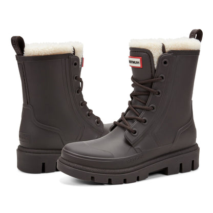 Hunter Boots Diana Insulated Lace-Up Waterproof Booties