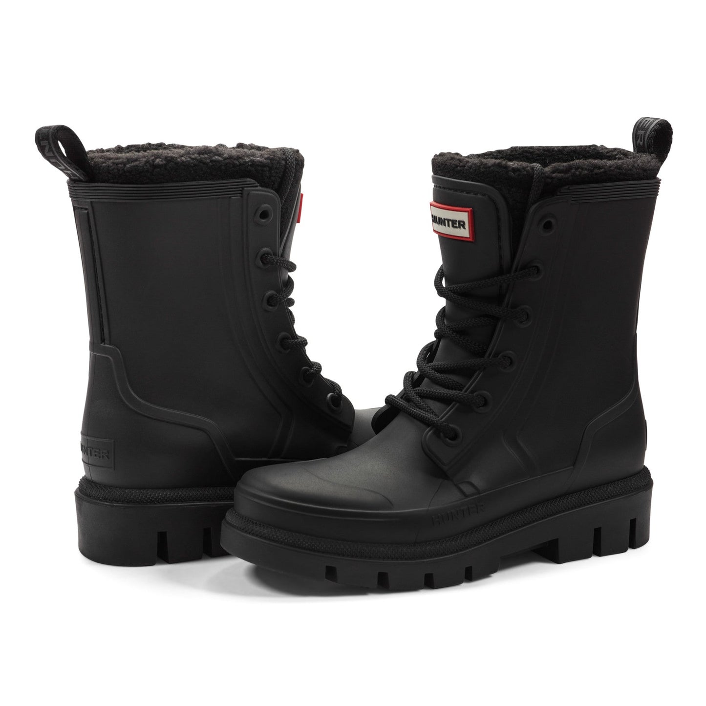 Hunter Boots Diana Insulated Lace-Up Waterproof Booties