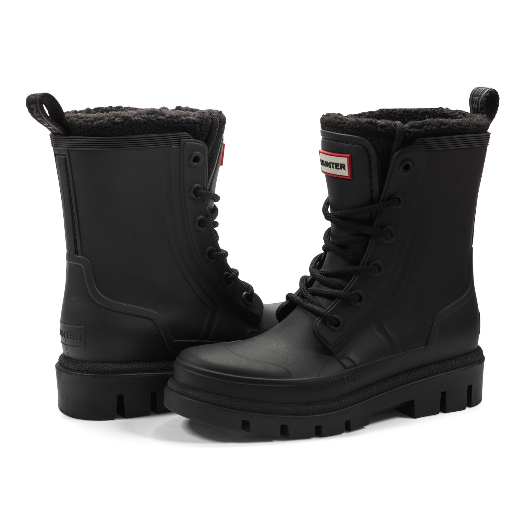 Hunter Boots Diana Insulated Lace-Up Waterproof Booties