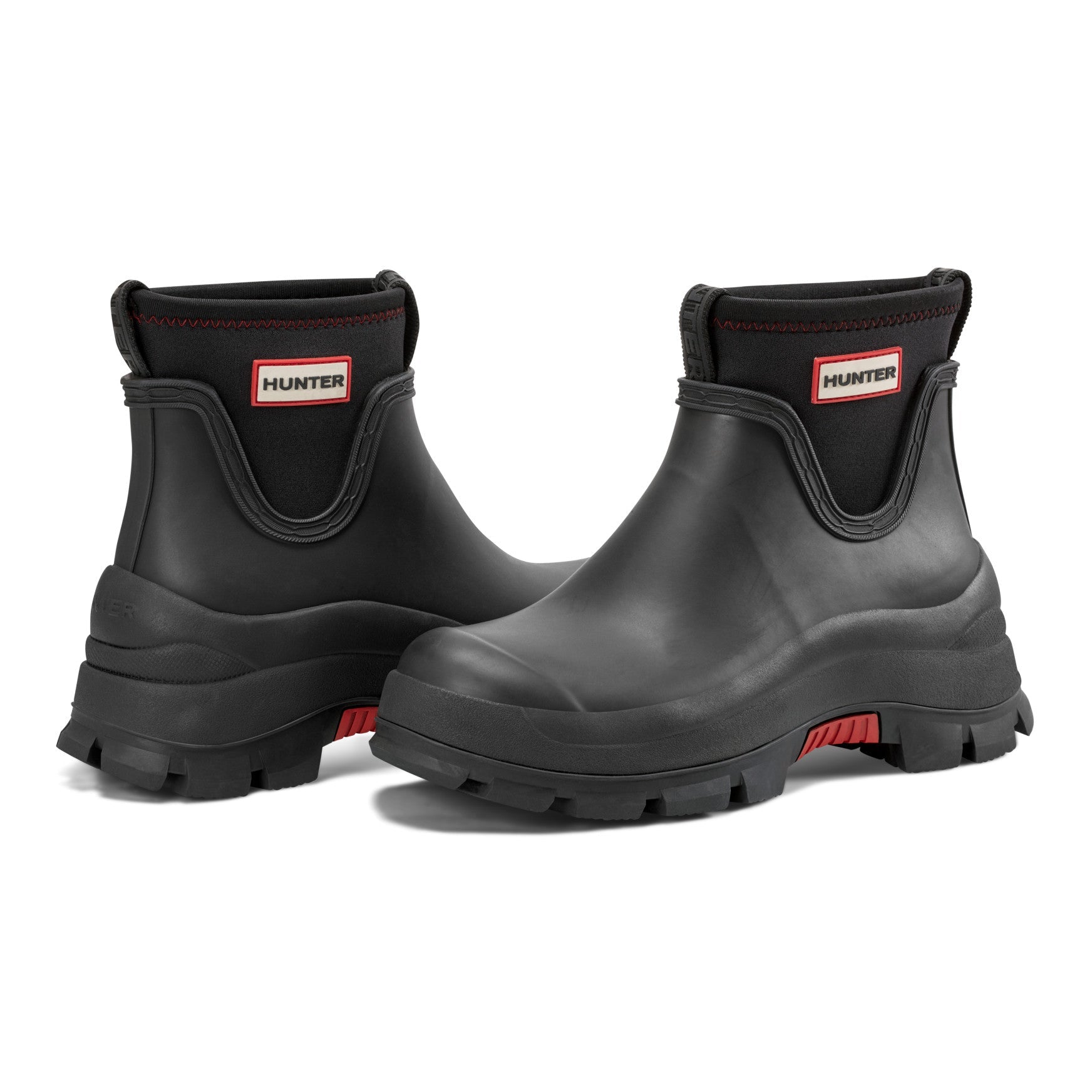 Hunter Boots Eloise Lug Sole Waterproof Neoprene Rain Booties