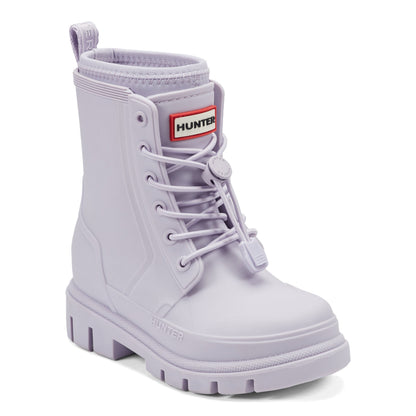 Hunter Boots Little Kids Stamp Lace-Up Waterproof Ankle Boots