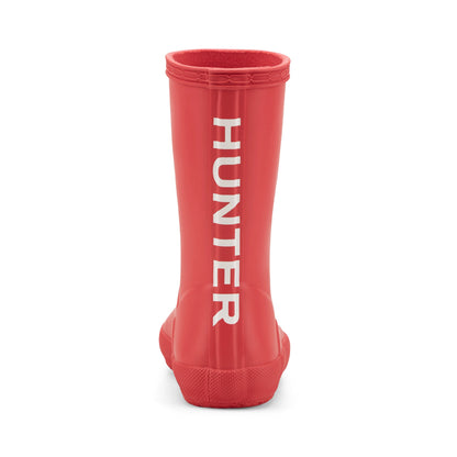 Hunter Boots Kids First Logo Rain Boots