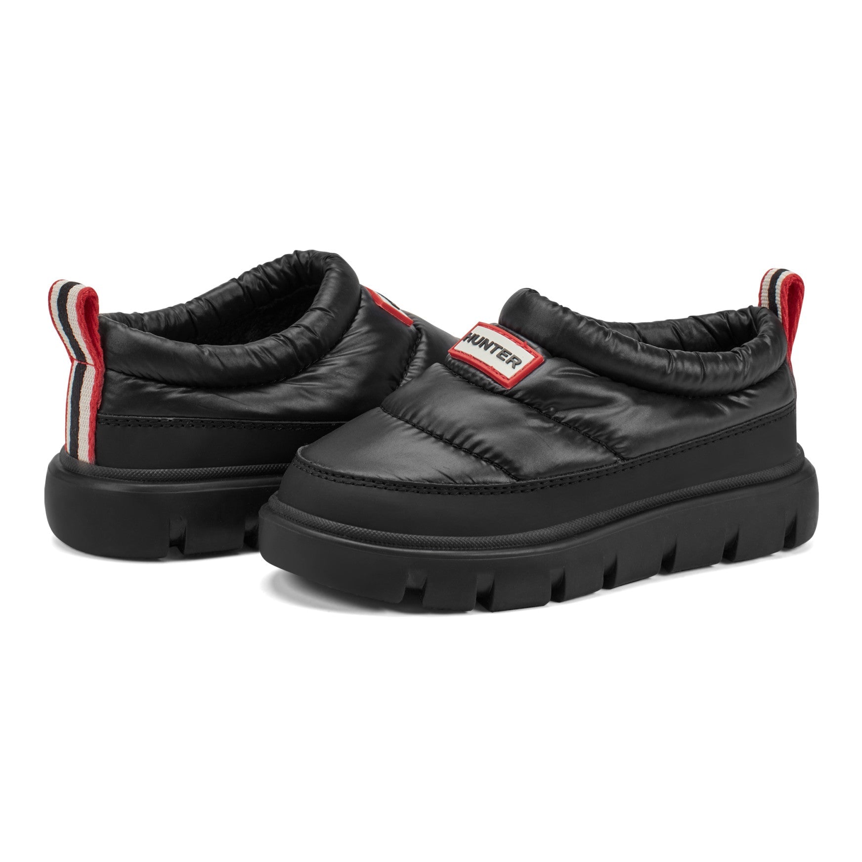 Hunter Boots Little Kids Cody Lug Sole Insulated Water Resistant Slip-on Shoes