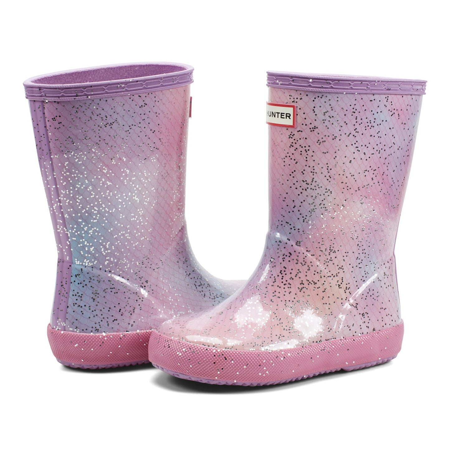 Hunter Boots Kids First Giant Glitter Rain Boots