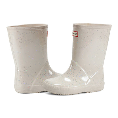 Hunter Boots Kids First Giant Glitter Rain Boots