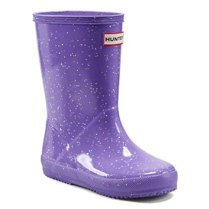 Hunter Boots Kids First Giant Glitter Rain Boots