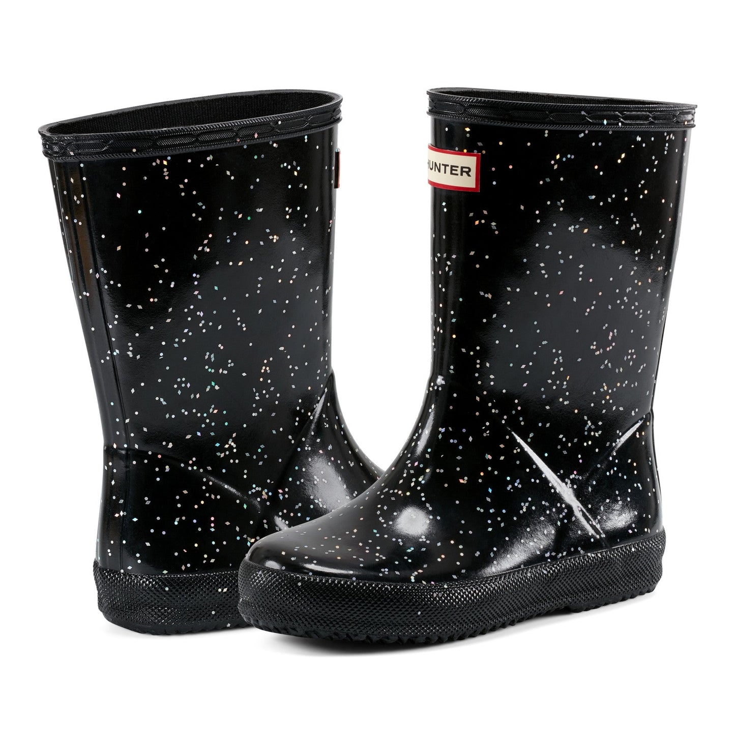 Hunter Boots Kids First Giant Glitter Rain Boots
