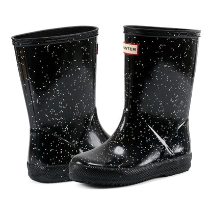 Hunter Boots Kids First Giant Glitter Rain Boots