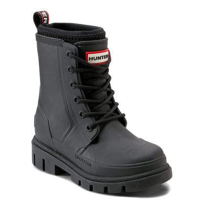 Hunter Boots Big Kids Stomper Lace-up Waterproof Ankle Boots