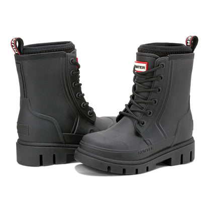 Hunter Boots Big Kids Stomper Lace-up Waterproof Ankle Boots