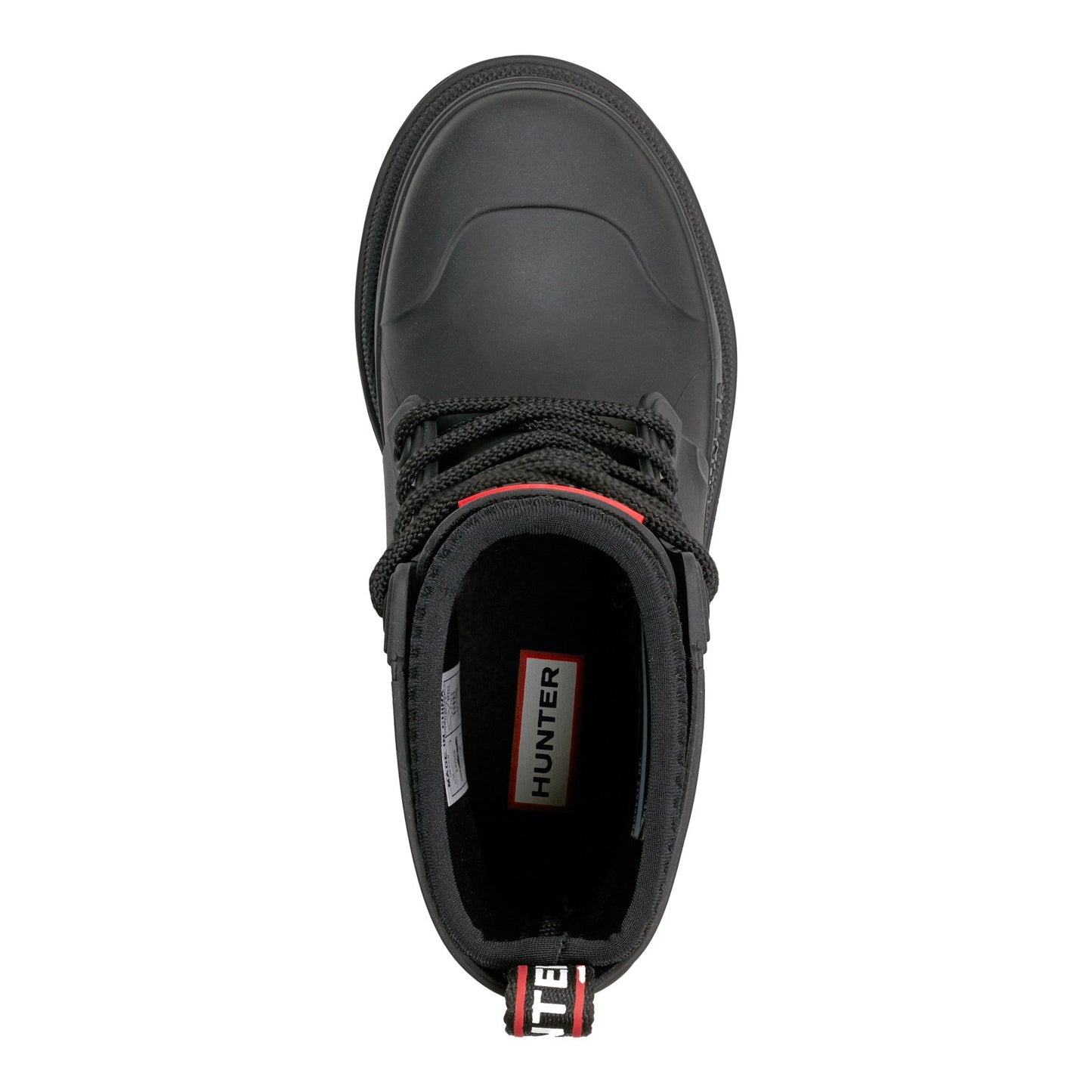 Hunter Boots Big Kids Stomper Lace-up Waterproof Ankle Boots