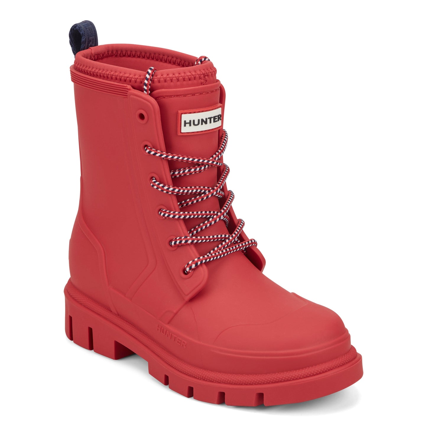 Hunter Boots Big Kids Stomper Lace-up Waterproof Ankle Boots