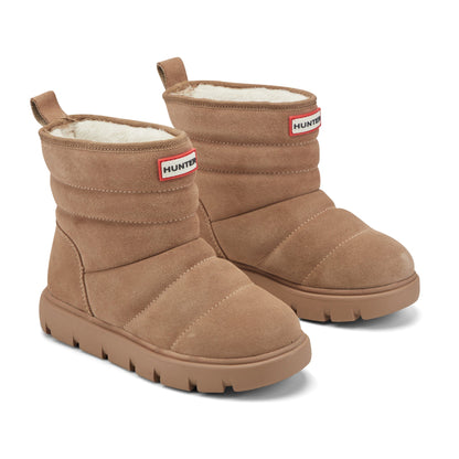 Hunter Boots Big Kids Cuddle Lug Sole Insulated Waterproof Snow Booties