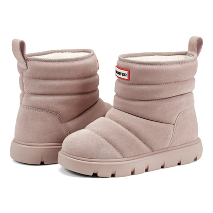 Hunter Boots Big Kids Cuddle Lug Sole Insulated Waterproof Snow Booties