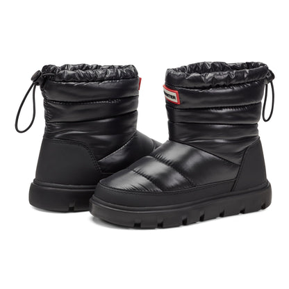 Hunter Boots Big Kids Cuddle Lug Sole Insulated Waterproof Snow Booties