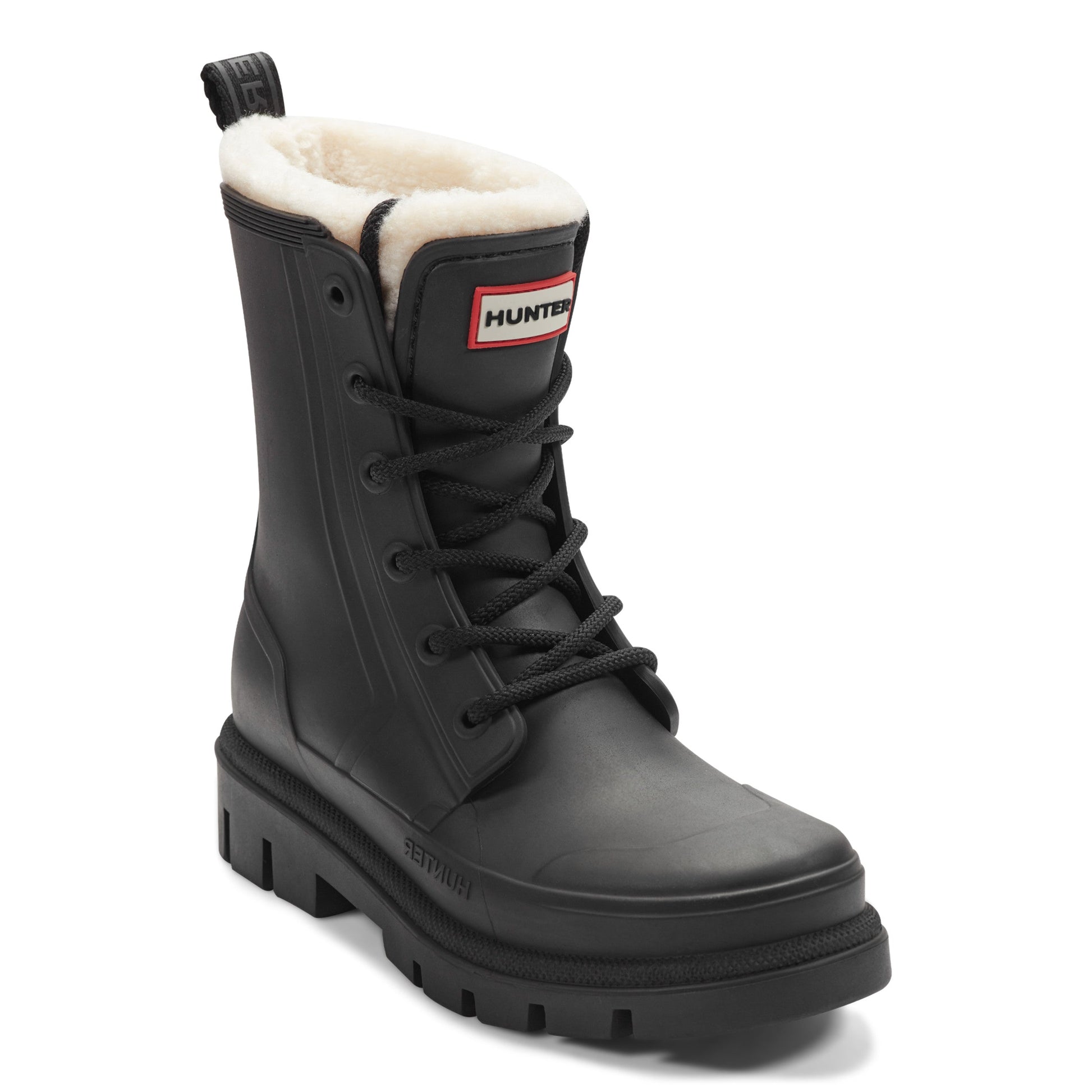 Hunter Boots Diana Insulated Lace-Up Waterproof Booties