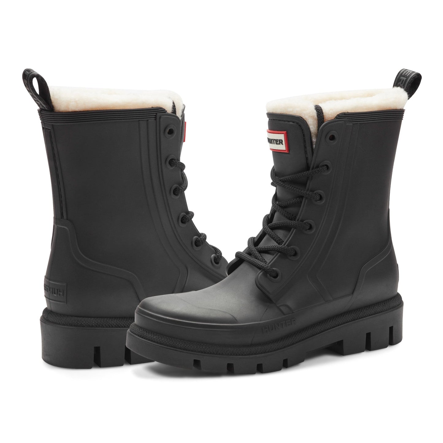 Hunter Boots Diana Insulated Lace-Up Waterproof Booties