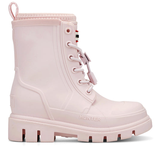 Hunter Boots Little Kids Stamp Lace-Up Waterproof Ankle Boots