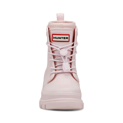 Hunter Boots Little Kids Stamp Lace-Up Waterproof Ankle Boots