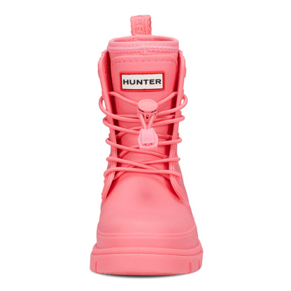 Hunter Boots Little Kids Stamp Lace-Up Waterproof Ankle Boots
