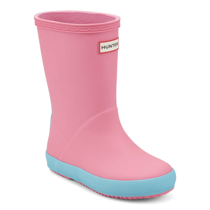 Hunter Boots Kids First Logo Rain Boots