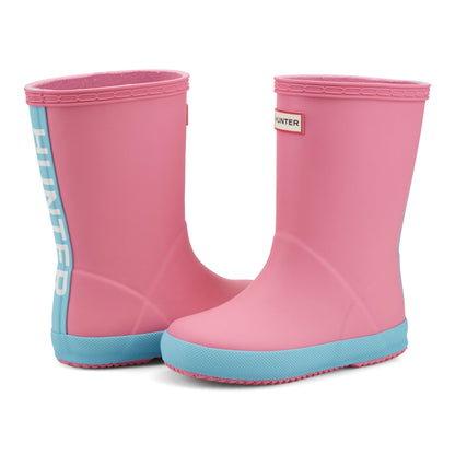 Hunter Boots Kids First Logo Rain Boots