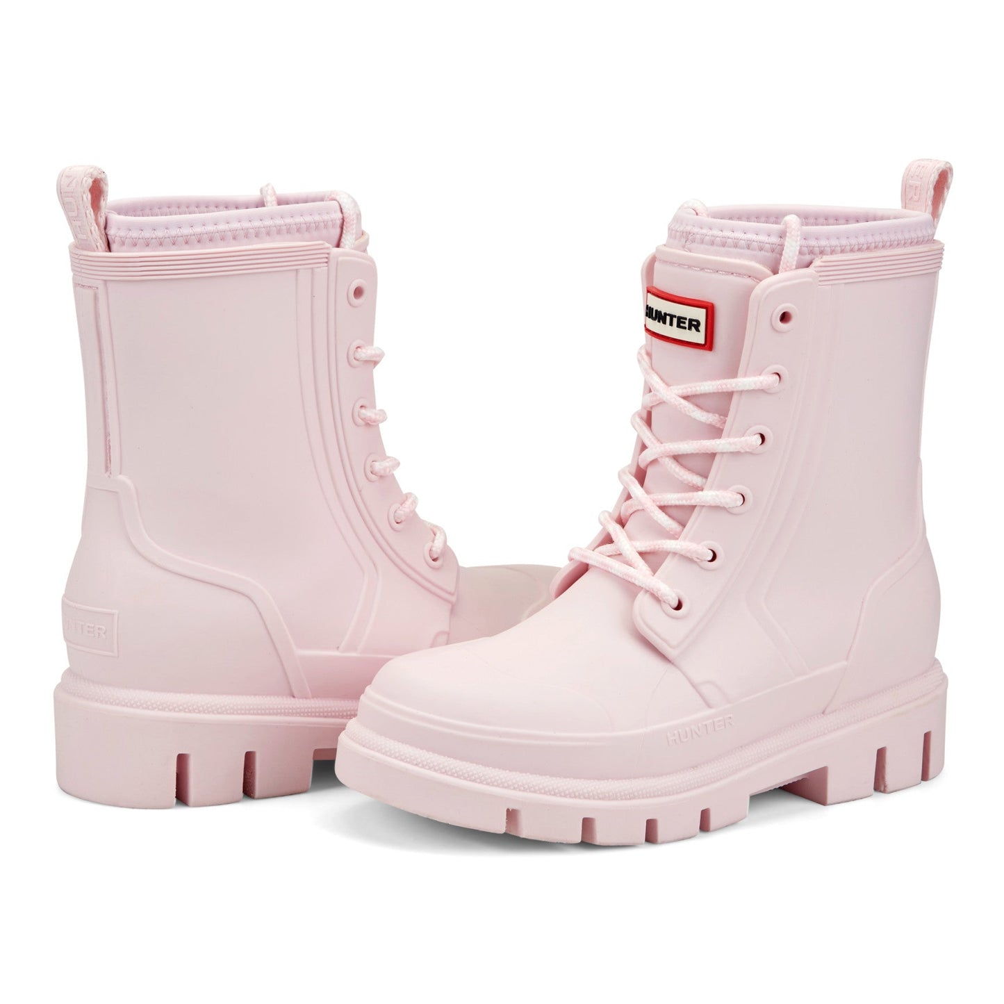 Hunter Boots Big Kids Stomper Lace-up Waterproof Ankle Boots