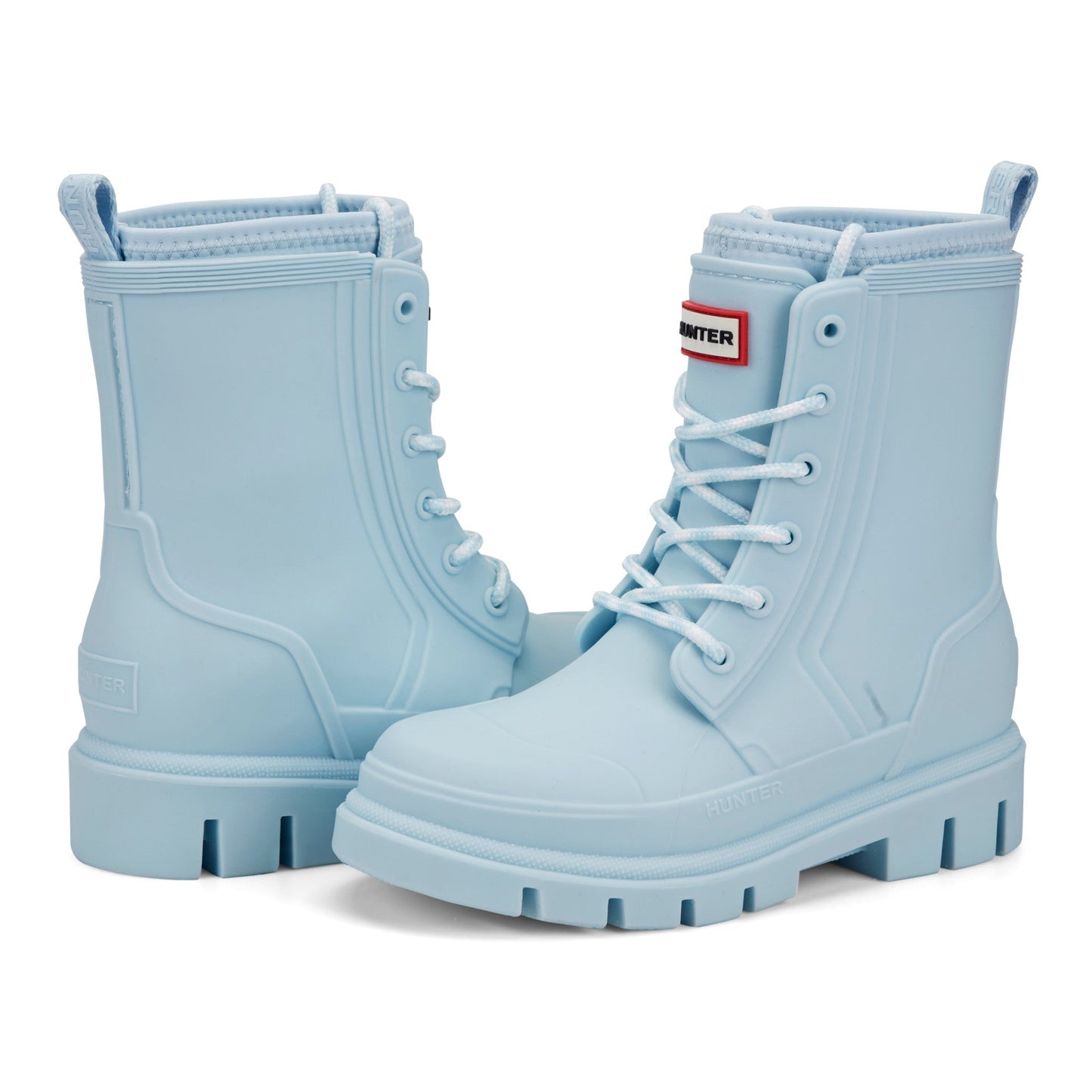 Hunter Boots Big Kids Stomper Lace-up Waterproof Ankle Boots
