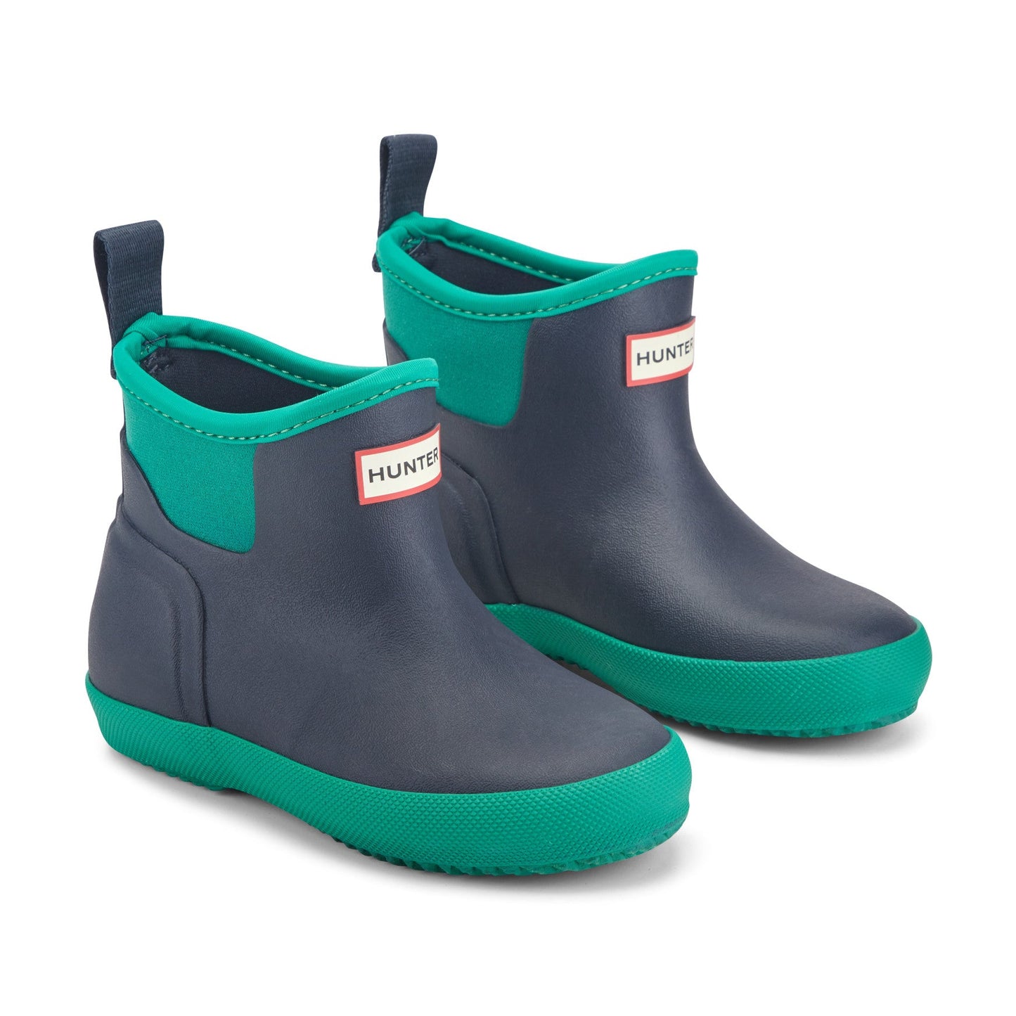 Hunter Boots Little Kids Finley Pull On Waterproof Rain Boots