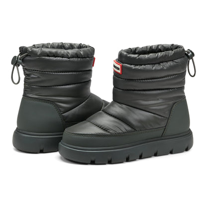 Hunter Boots Big Kids Cuddle Lug Sole Insulated Waterproof Snow Booties