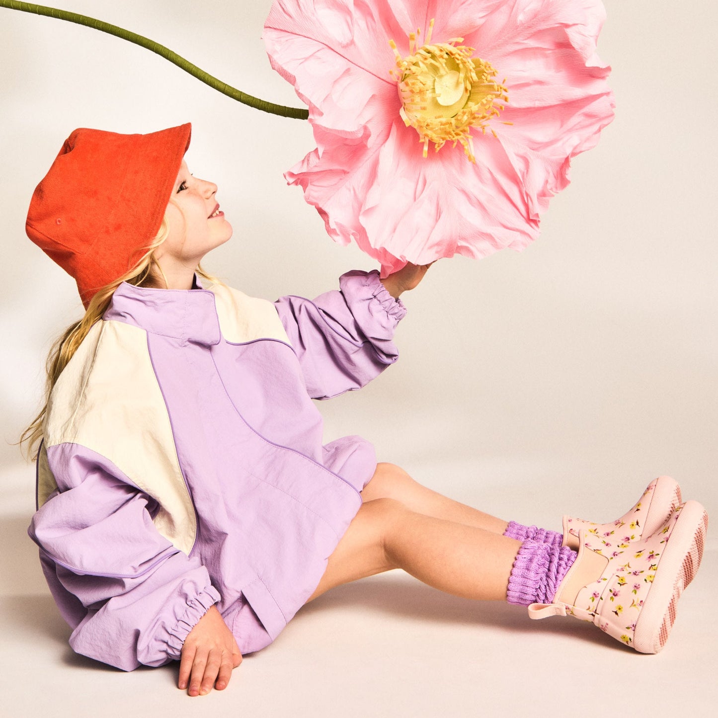 Hunter Boots Little Kids Finley Pull On Waterproof Rain Boots