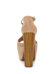 Women Dany T-Strap Platform Sandal - Sand | Jessica Simpson