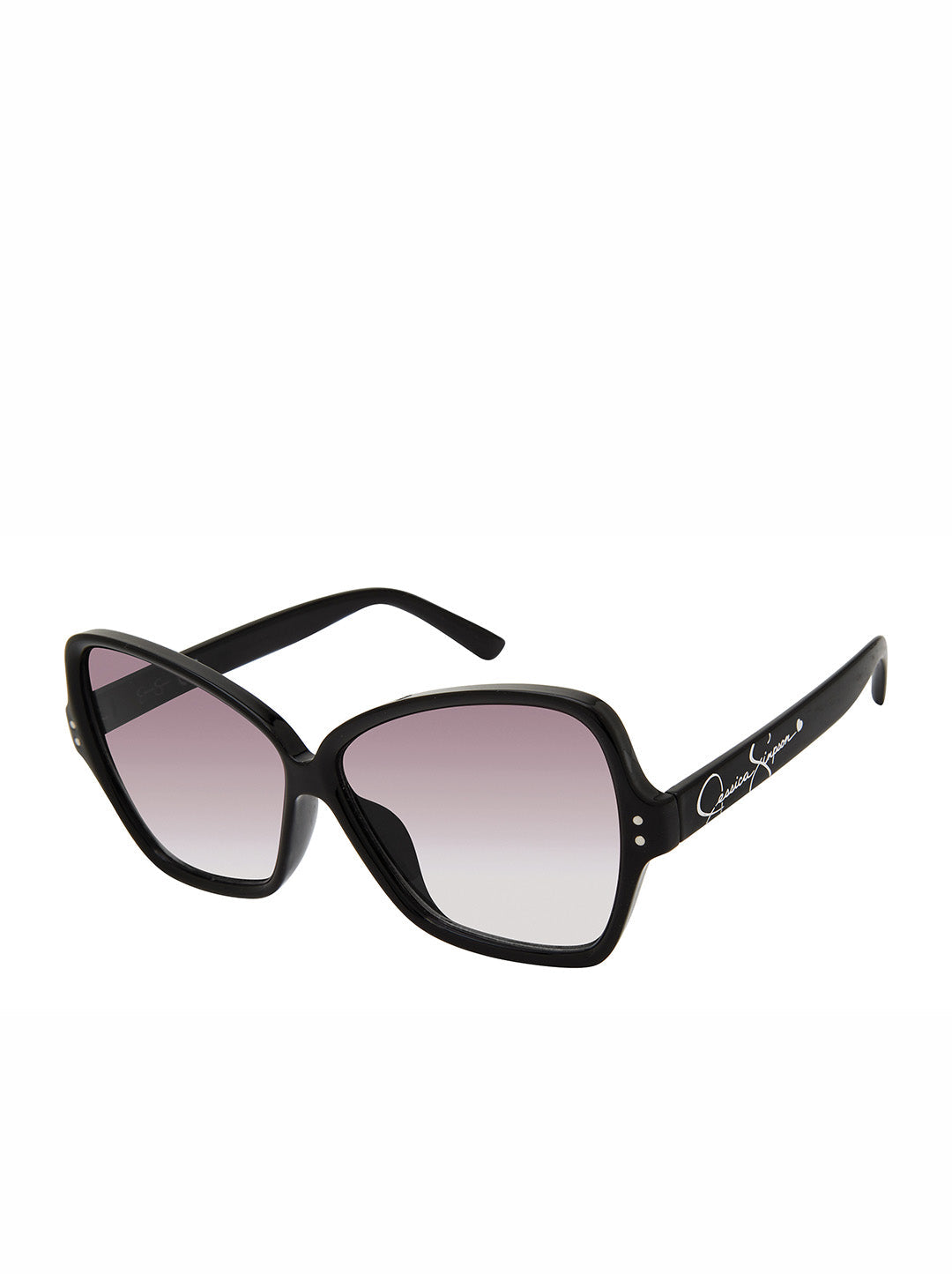 Accessories Stylish Butterfly Sunglasses - Black | Jessica Simpson