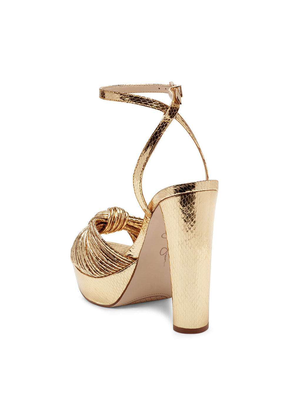 Women Immie Platform Sandal - Gold Snake | Jessica Simpson
