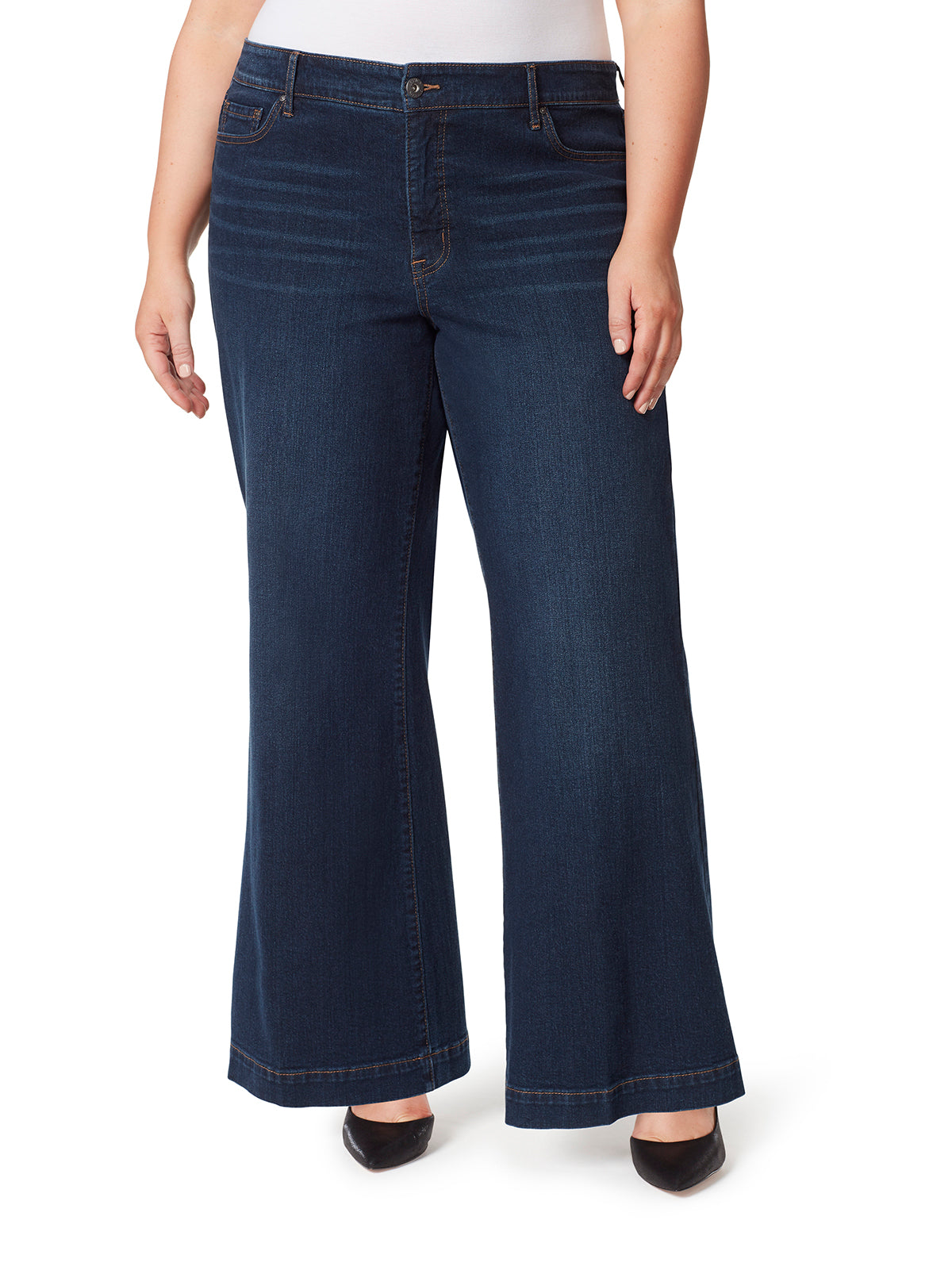 Women True Love Wide Leg Trouser Jeans - Ditto | Jessica Simpson