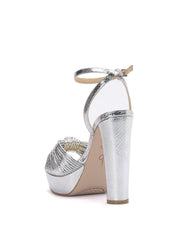 Women Immie Platform Sandal - Silver Snake | Jessica Simpson