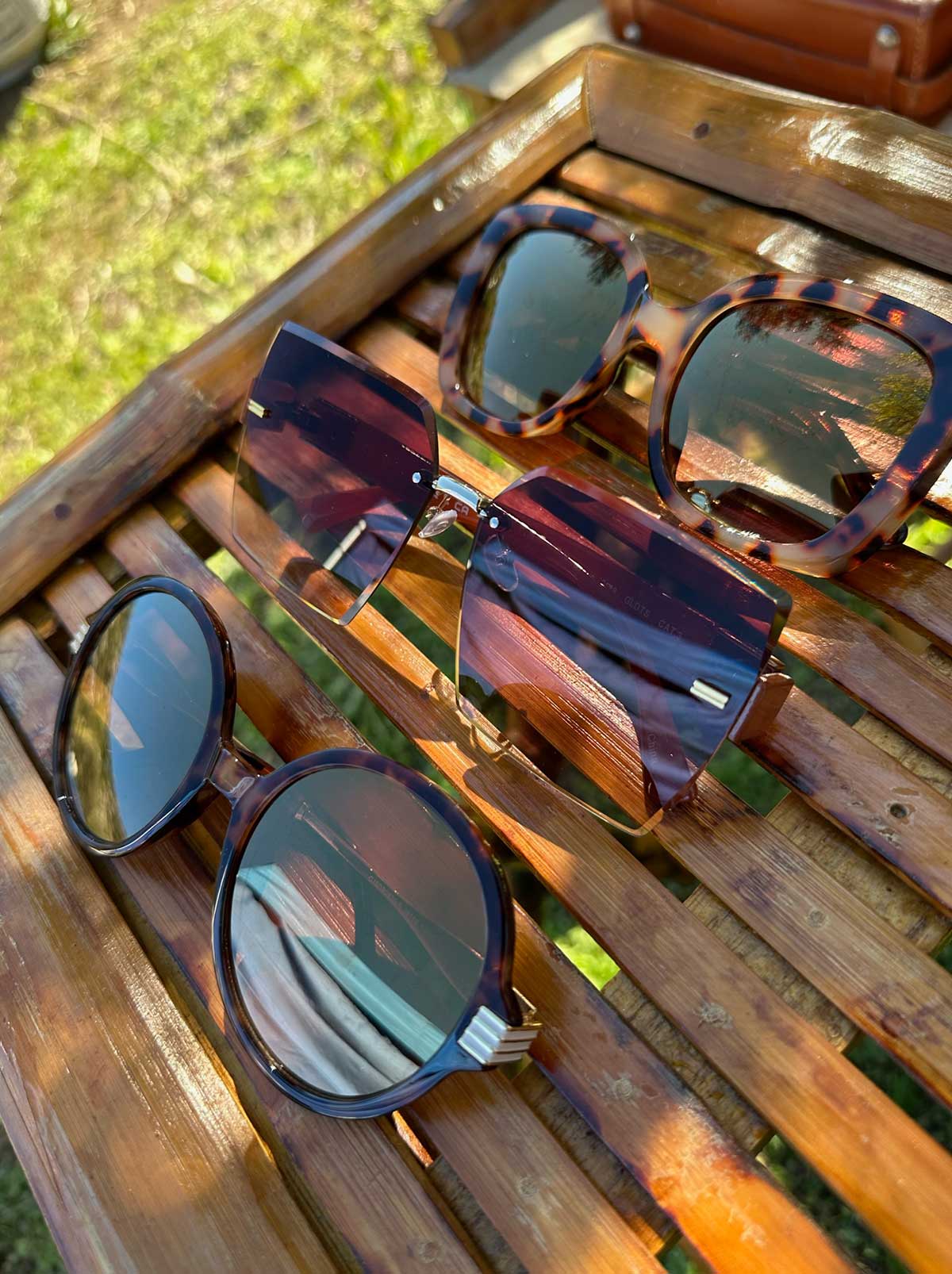 Accessories Glamorous Cat Eye Vented Temple Sunglasses - Tortoise | Jessica Simpson