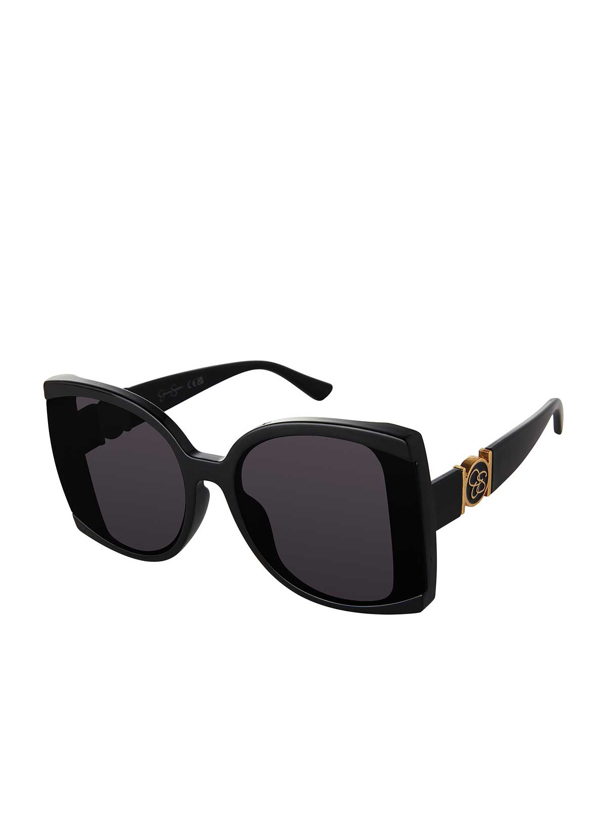 Accessories Square Sunglasses - Black | Jessica Simpson