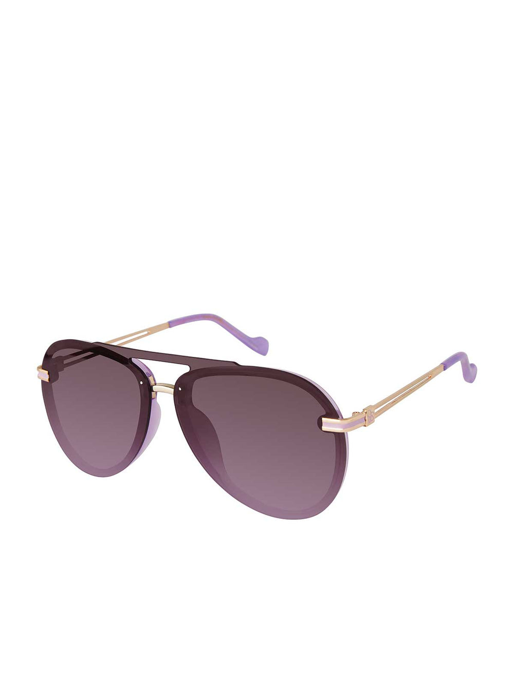 Accessories Metal Aviator Sunglasses - Light Purple | Jessica Simpson