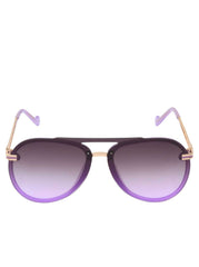 Accessories Metal Aviator Sunglasses - Light Purple | Jessica Simpson