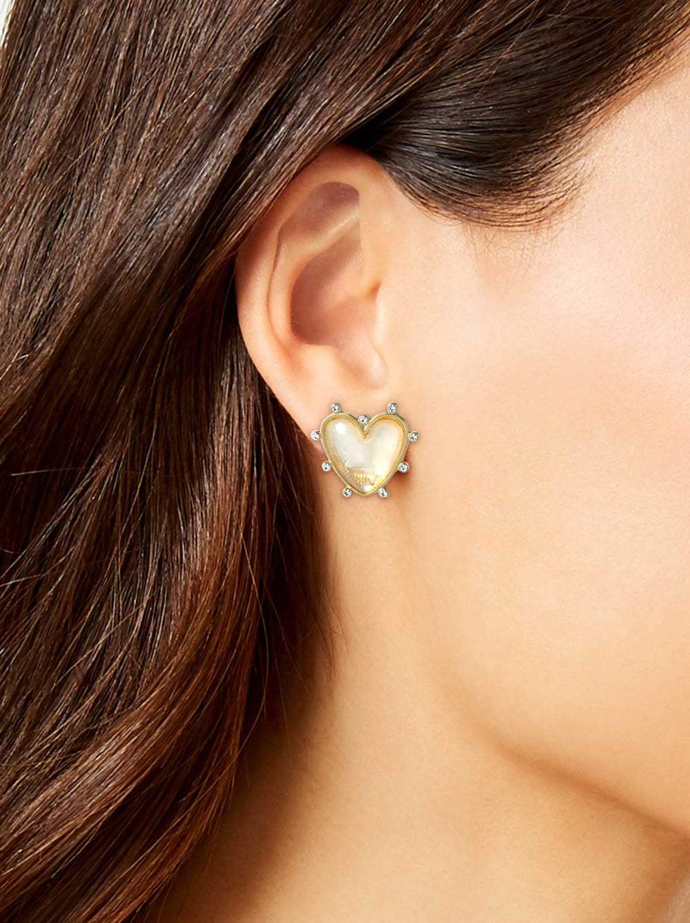 Accessories Heart Stud Earrings | Jessica Simpson