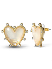 Accessories Heart Stud Earrings | Jessica Simpson