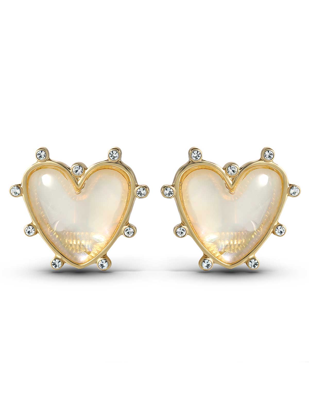 Accessories Heart Stud Earrings | Jessica Simpson