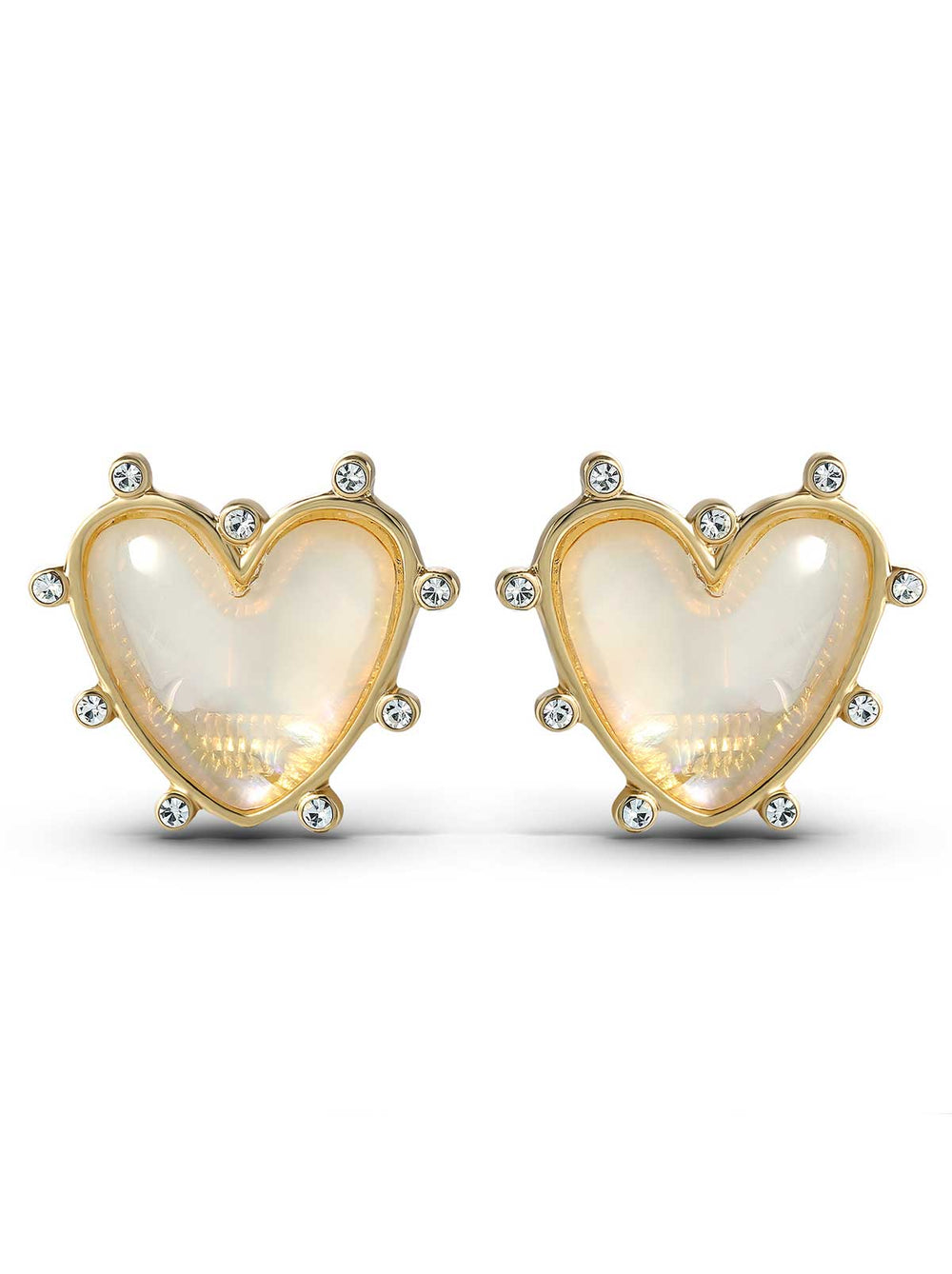 Accessories Heart Stud Earrings | Jessica Simpson