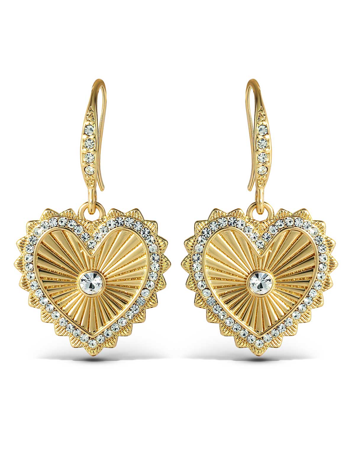 Accessories Heart Drop Earrings | Jessica Simpson